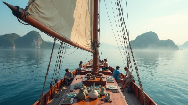 Des croisières surprenantes qui intègrent des ateliers de sculpture